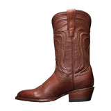 Round Toe Low Heel Men Boots