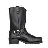 Square Toe Low Heel Cowboy Men Boots