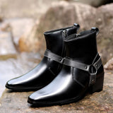 Pointed Toe Zipper Dress Boots