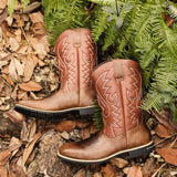 Embroidered Western Cowboy Boots