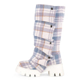 Platform Removable Mid Calf Boots