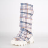 Platform Removable Mid Calf Boots