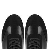 Round Toe Lace-up Boxing Ankle Boots