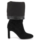 Rounted Toe High Heel Boots