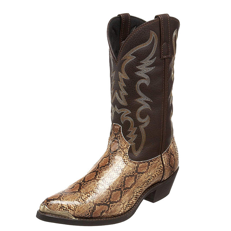 Embroider Cowboy Western Men Boots