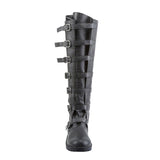 High top Round Toe Low Heel Buckle Men Boots