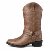 Embroidery Cowboy Westren Men Boots