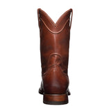 Round Toe Low Heel Western Boots