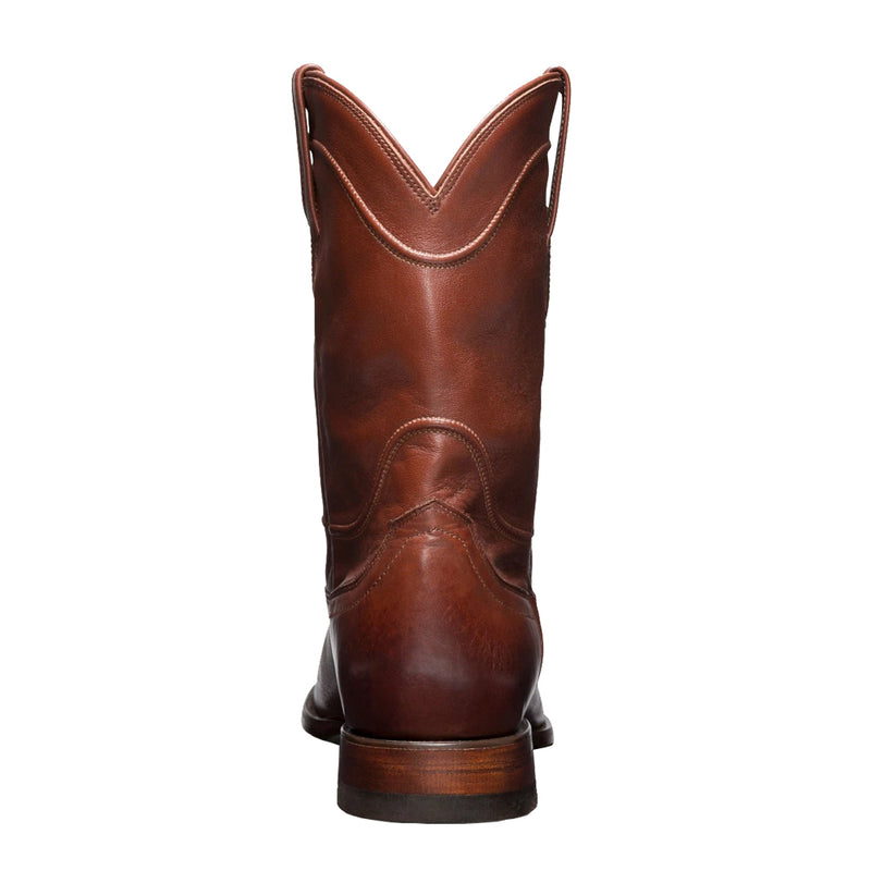 Round Toe Low Heel Western Boots